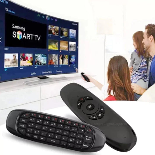 Control Smart Tv Air Mouse con Teclado